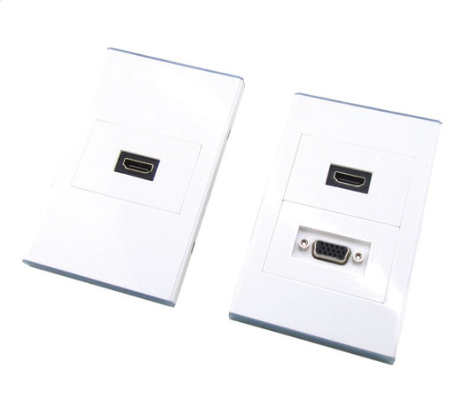 HDMI延長接頭 90度 HDMI插座 資訊盒插座 影音訊號插座 HDMI