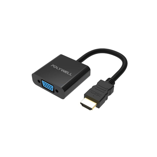 HDMI轉VGA 訊號轉換器 1080P FHD HDMI VGA 轉接線 轉接頭